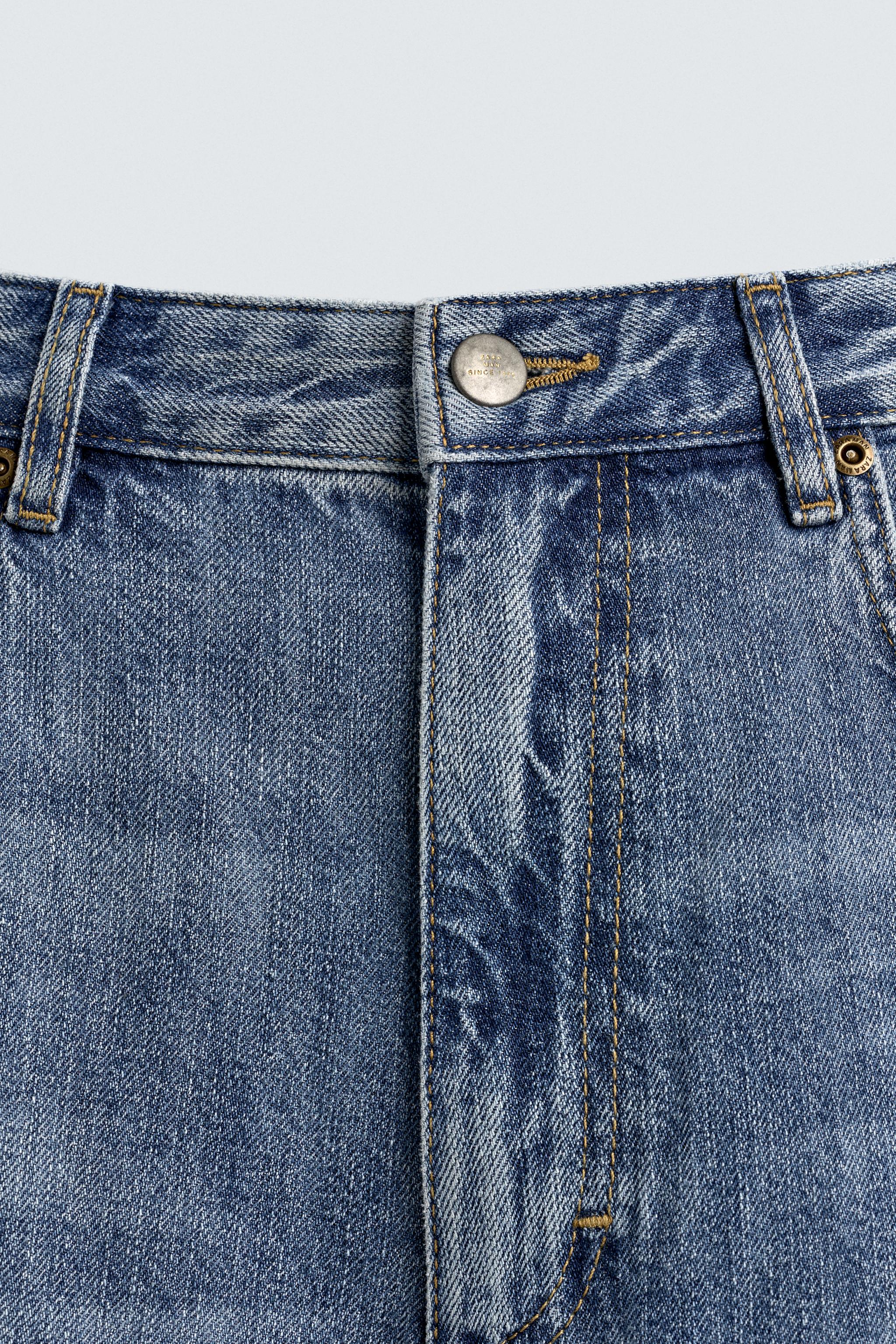 SPLATTERED BAGGY FIT JEANS